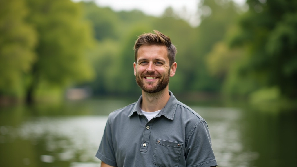 Portrait of safety coordinator and water conditions expert